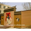 outdoor WPC preservative wooden wall panel